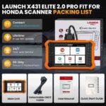 LAUNCH X431 Creader Elite 2.0 Pro paket za Honda vozila