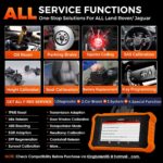 LAUNCH X431 Creader Elite 2.0 servisne funkcije za Land Rover i Jaguar