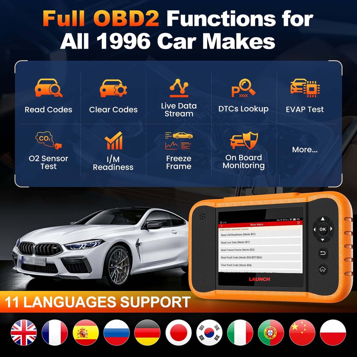 Launch X431 Creader Elite 2.0 – Profesionalna dijagnostika za Ford, c i Chrysler vozila - Slika 5