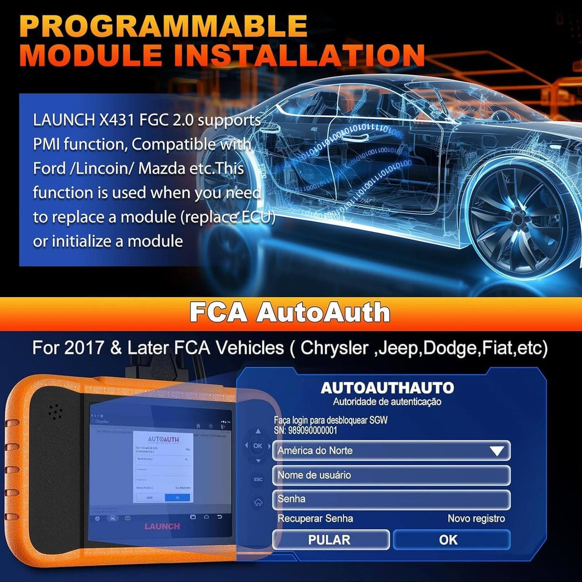 Launch X431 Creader Elite 2.0 – Profesionalna dijagnostika za Ford, c i Chrysler vozila - Slika 8