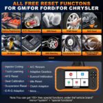 Launch X431 Creader Elite – servisne reset funkcije Ford GM Chrysler