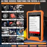 LAUNCH X431 Creader Elite Toyota Lexus servisne funkcije
